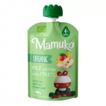 Mamuko Organiczny MUS Owocowy z Ryem 100 g Bio