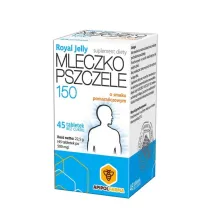 Apipolfarma Mleczko Pszczele 150 mg Suplement diety 45 tab.