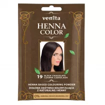 Venita Henna Color zioowa odywka koloryzujca z naturalnej henny 19 Czarna Czekolada 30 g