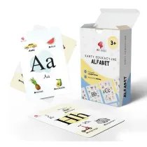 Karty edukacyjne Alfabet 35szt