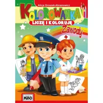 Kolorowanka Licz� i koloruj� Zawody