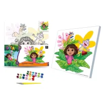 Qbee Malowanie po numerach 30x30cm Dora
