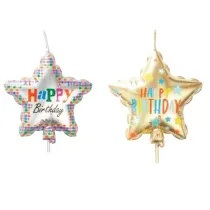 GoParty �wieczka w kszta�cie balonu Happy Birthday