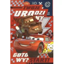Kukartka Karnet A5 DSP-003 Urodziny Auta (kolorowanka)