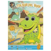 Kolorowanka ruchome oczy. Dino