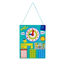 Magnetyczny zestaw edukacyjny Astrafun nauka zegara 48 elementw