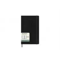 Kalendarz 2025 12M Moleskine L tygodniowy czarny 13x21