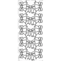 Galeria Hobby Stiker a�urowy srebrny
