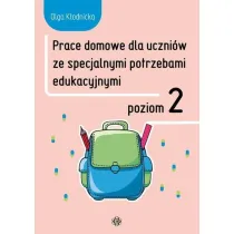 Prace domowe dla uczniw ze specjalnymi potrzebami edukacyjnymi. Poziom 2