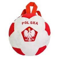Beppe Plecak football pi�ka czerwona