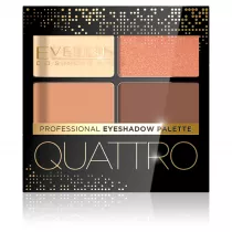 Eveline Cosmetics Quattro Professional Eyeshadow Palette paletka cieni do powiek 01 3.2 g