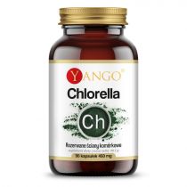 Yango Chlorella - z rozerwanymi ścianami komórkowymi Suplement diety 90 kaps.