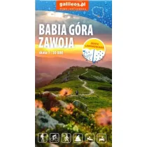 Mapa turystyczna- Babia G�ra i Zawoja 1:30000