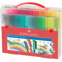 Faber-Castell Flamastry connector Zestaw prezentowy 80 szt.
