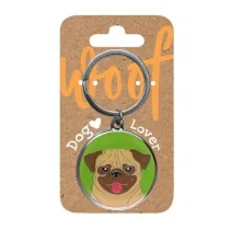 Be-Happy Gifts Brelok dla psiarzy - mops