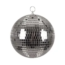 Kula Disco srebrna rozm. 20cm