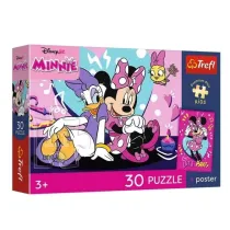 Puzzle 30 element�w Radosna Minnie TREFL 18340