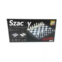 Szachy magnetyczne 3w1