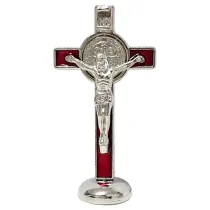 Krzy� stoj�cy czerwony 8cm