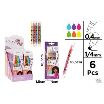 Mp Main Paper Zakre�lacz BDGirls dwustronny 0.4mm 6 kolor�w