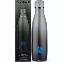 Coolpack Gradient Grey Bidon metalowy Gradient grey 04511 CoolPack 500 ml
