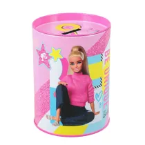 Skarbonka metalowa okr�g�a Barbie STARPAK 536847