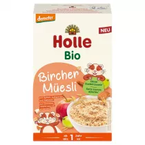 Holle Kaszka Bircher Muesli z jabkiem, rozdzynkami sutankami i migdaami 200 g Bio