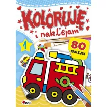 Koloruj i naklejam 1