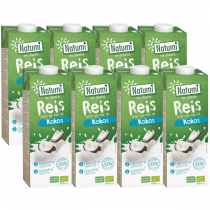 Natumi Nap�j ry�owo-kokosowy bezglutenowy Zestaw 8 x 1 l Bio