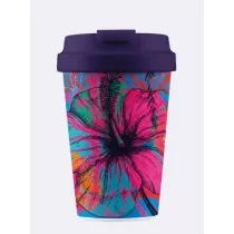 Chic-Mic Kubek podrny z tworzywa pla kolorowy ogrd 350 ml