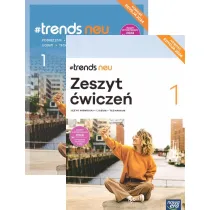 Pakiet #trends NEU 1. Podr�cznik i zeszyt �wicze� do j�zyka niemieckiego dla liceum i technikum. Edycja 2024
