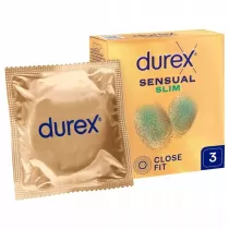 Durex Sensual Slim prezerwatywy 3 szt.