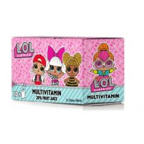 Vitamizu LOL Surprise! Multifruit Napój niegazowany dla dzieci wieloowocowy Zestaw 10 x 200 ml