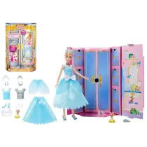 Lalka Disney ksi�niczka Kopciuszek z szaf� Mattel