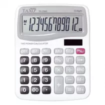 Titanum Kalkulator Taxo 12-pozycyjny TG-2562 bia�y