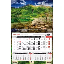 Kalendarz 2025 jednodzielny Tatry KTJ1-V.35