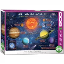 Puzzle 500 el. Ilustrowany ukad soneczny Eurographics