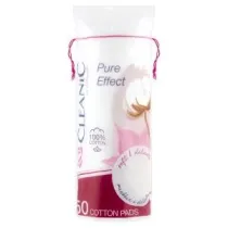 Cleanic Pure Effect P�atki kosmetyczne okr�g�e 50 szt.