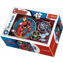 Puzzle mini 54 el. Bohaterowie The Avengers 3 Trefl