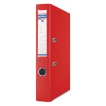 Donau Segregator PP A4 Master-S z szyn� czerwony 50mm