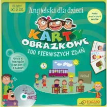 Angielski dla dzieci Karty obrazkowe 100 pierwszych zda� (od 6 lat)