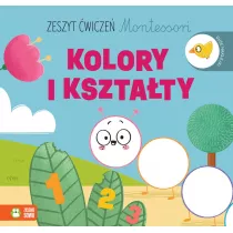 Zeszyt wicze Montessori. Kolory i ksztaty