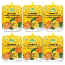 Purena Koncentrat lemoniady cytrynowo-pomaraczowej na 2l Zestaw 6 x 340 g