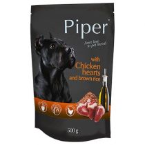 Piper Karma mokra dla psów z sercami z kurczaka 500 g