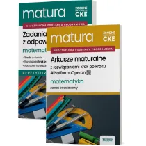 Pakiet Matura 2026. Matematyka. Zakres podstawowy: Zadania maturalne z odpowiedziami. Repetytorium, Arkusze maturalne z rozwi�zaniami krok po kroku
