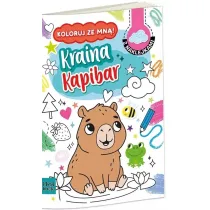 Kolorowanka a4 koloruj ze mn� - kraina kapibar