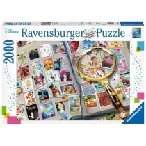 Puzzle 2000 el. Kolekcja znaczk�w pocztowych Ravensburger