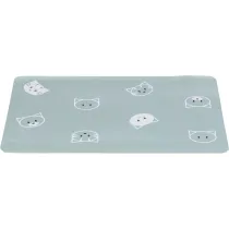 Trixie Podkadka pod miski, Mimi, dla kota, plastik, szawiowa, 44 x 28 cm