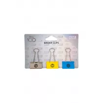Patio Spinacze Binderclip Disney 100 Black Collection 3 szt.