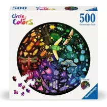 Puzzle 500 el. 2D Paleta kolorw. Insekty Ravensburger